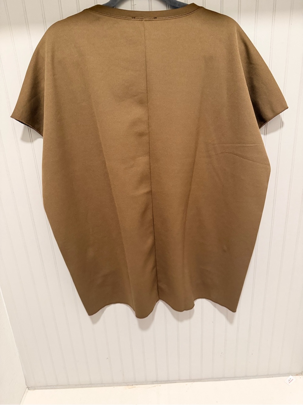 Zara Relaxed boxy Top in Camel - Picture 3 of 3